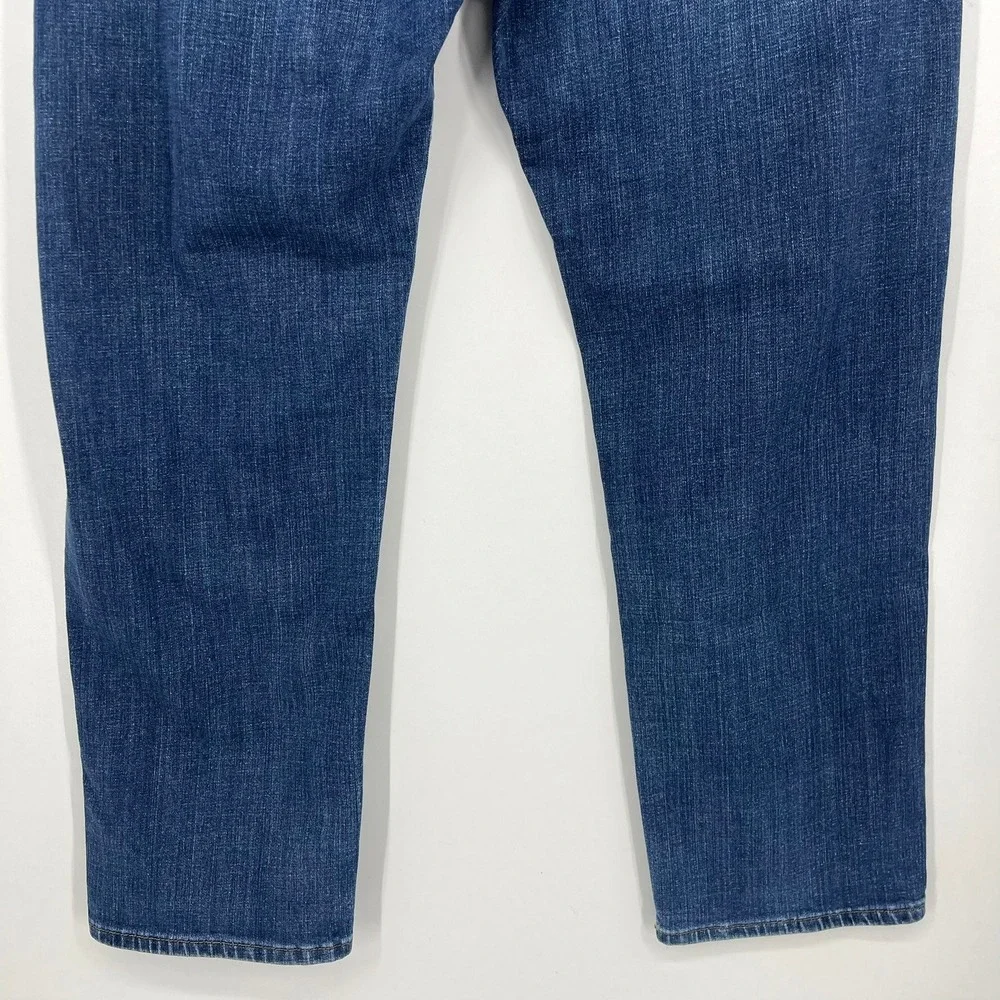 Lucky Brand 221 Straight Mens Jeans Blue Medium Wash 38x32 Denim Pants